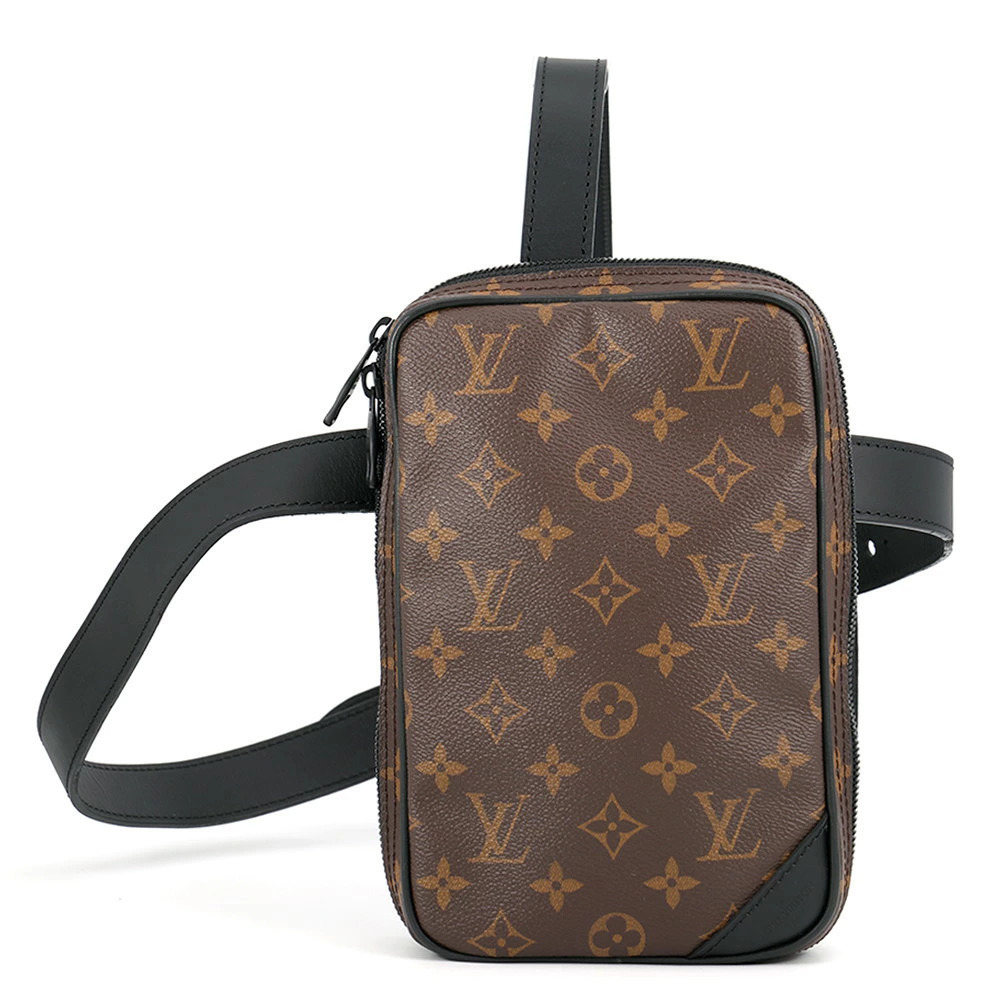 Louis Vuitton Bag Monogram Solar Ray Shoulder Bag Canvas Leather Black Brown